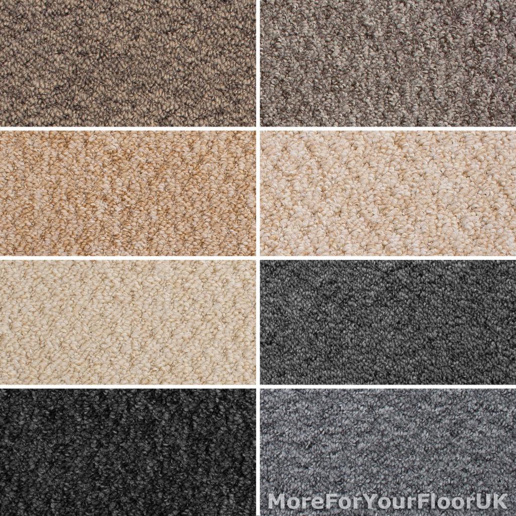 California Berber Felt Backed Carpet 4m & 5m Wide Quality Loop Pile