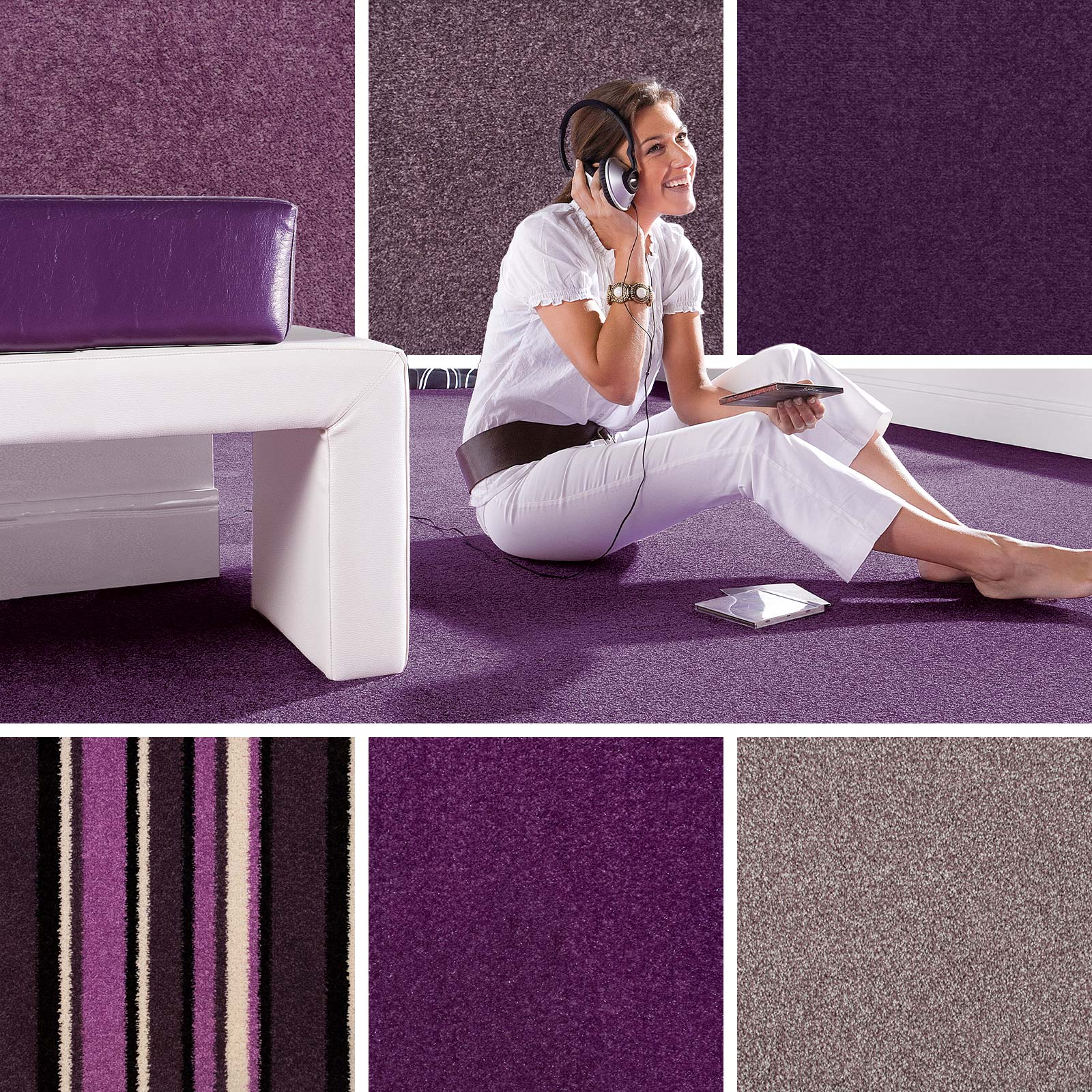 Purple Carpets Cheap Purple Carpets Twist Pile Purple Carpets Feltback