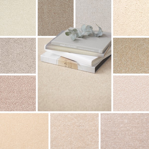 Cream Carpet, Cheap Cream Carpets, Twist & Saxony Pile Cream Carpets