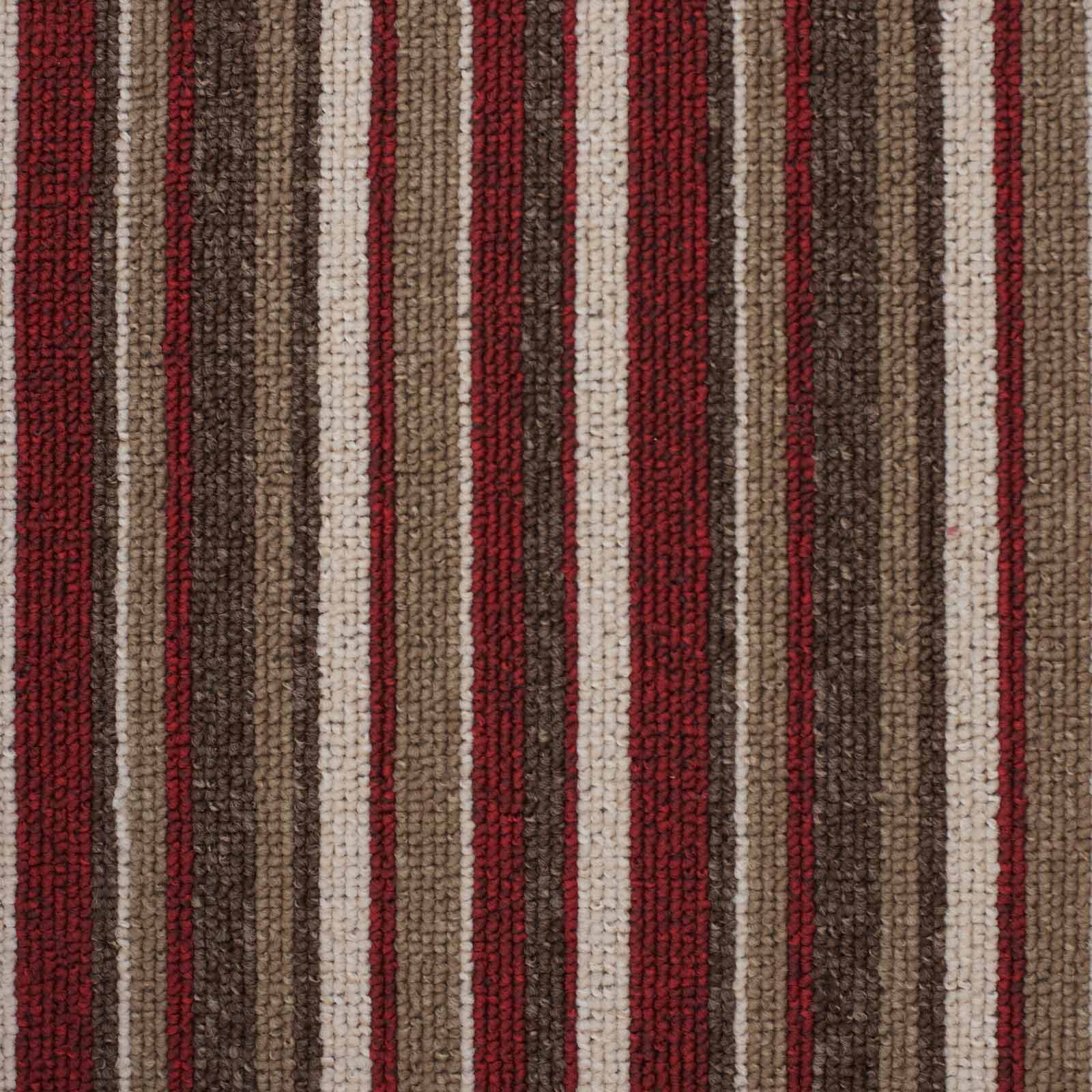 Red Striped Carpet, Red Stripe Carpets, Cheap Carpets, Loop, Twist
